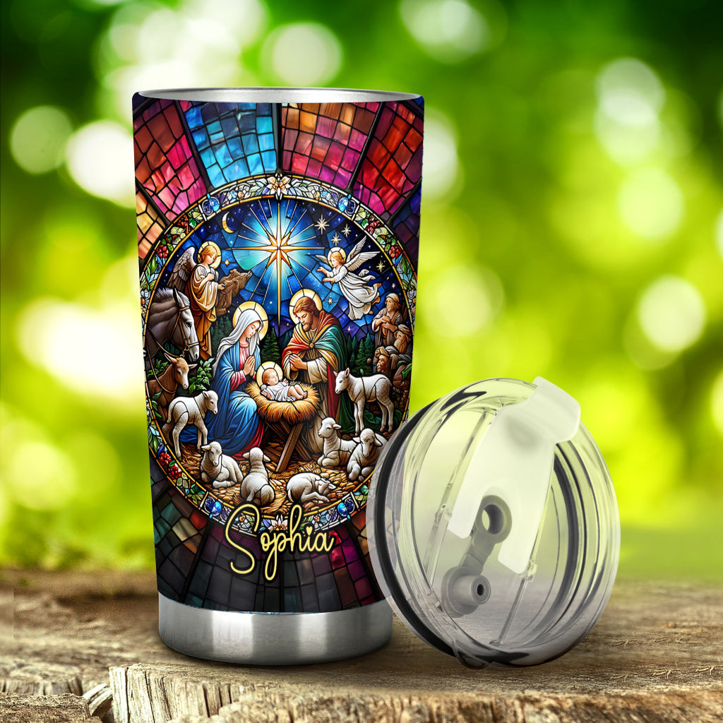 Holy Family - Personalized Christian Tumbler