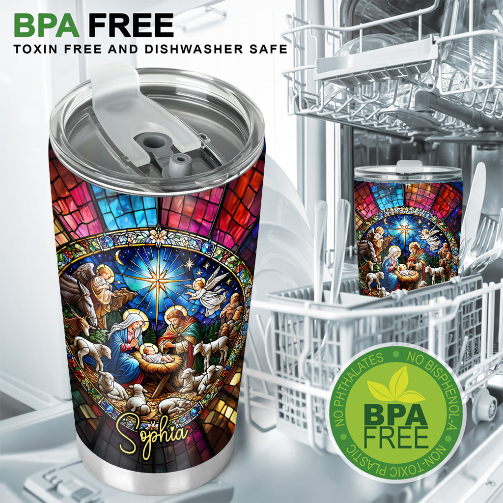 Holy Family - Personalized Christian Tumbler