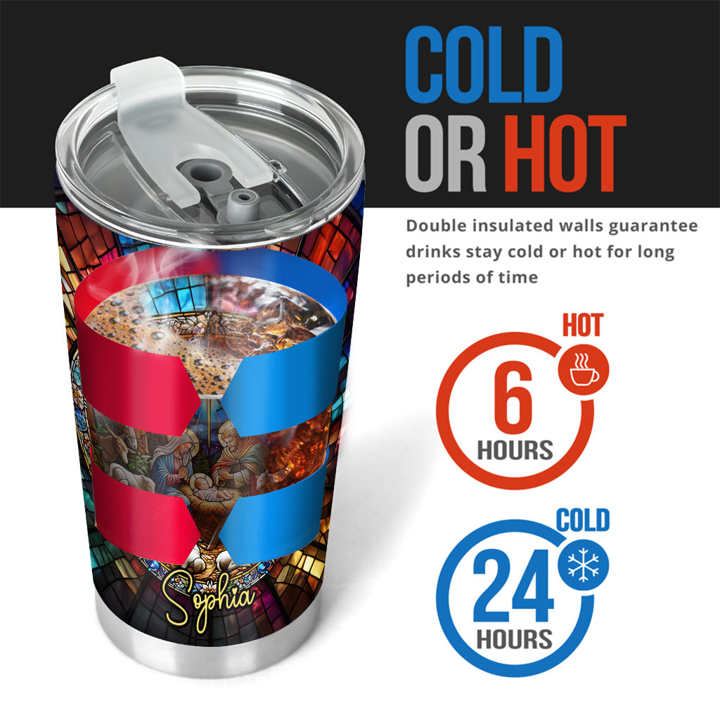 Holy Family - Personalized Christian Tumbler