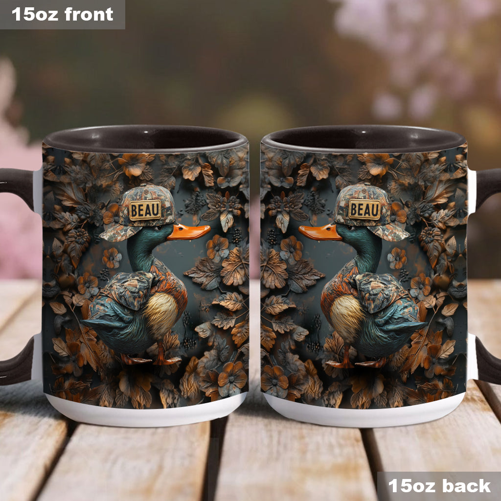 Duck Hunting - Personalized Hunting Accent Mug