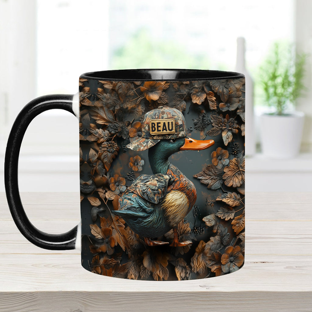 Duck Hunting - Personalized Hunting Accent Mug