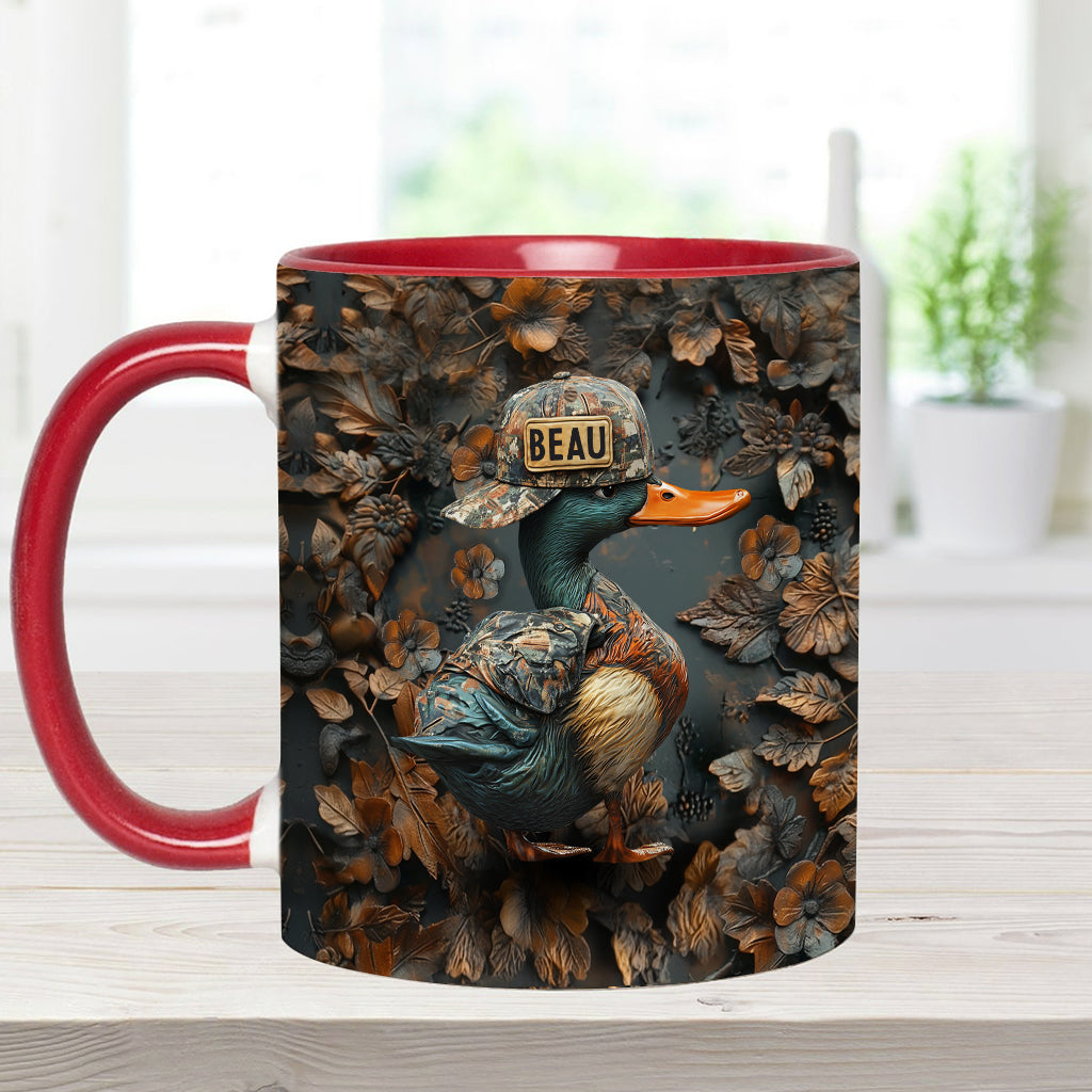 Duck Hunting - Personalized Hunting Accent Mug