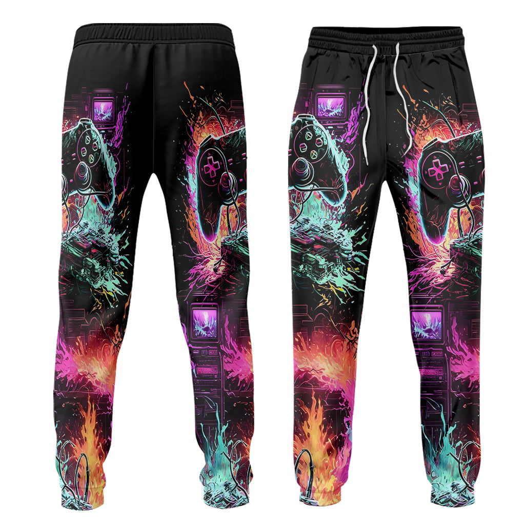 Gamer – Personalisierter Videospiel-Hoodie und Jogginghose