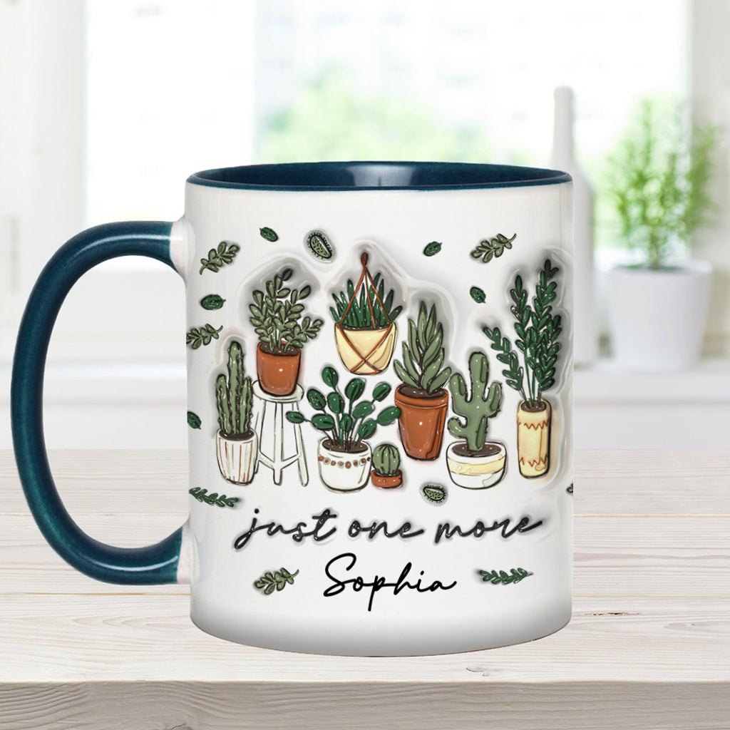 Just One More - Personalized Gardening Accent Mug