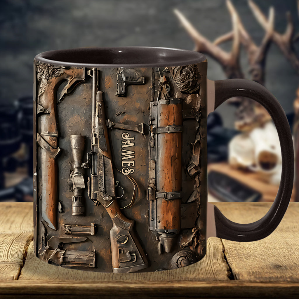 Vintage Tools - Personalisierter Becher mit Jagdmotiv