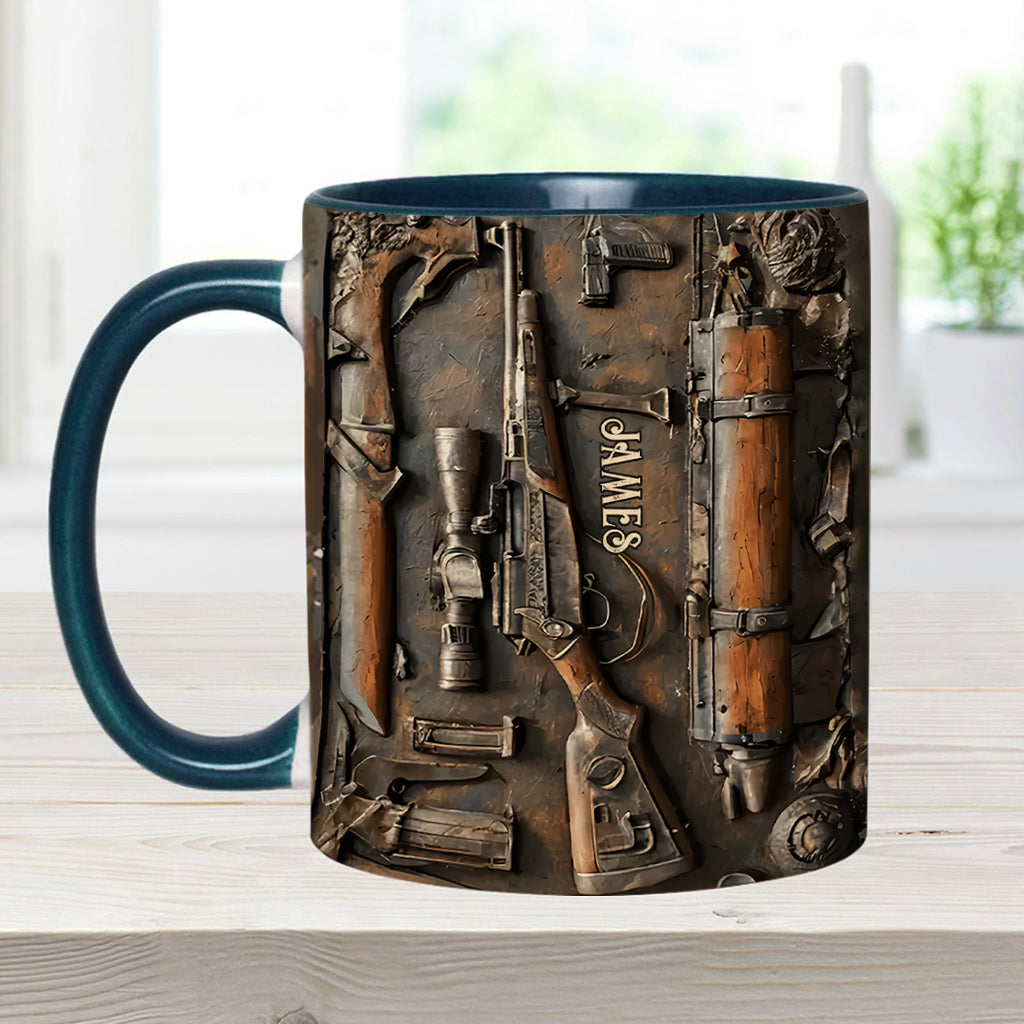 Vintage Tools - Personalisierter Becher mit Jagdmotiv
