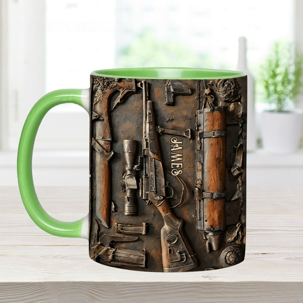 Vintage Tools - Personalisierter Becher mit Jagdmotiv
