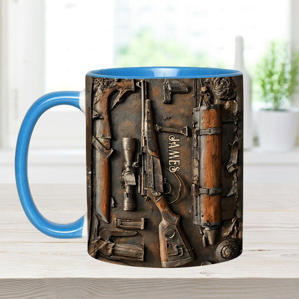 Vintage Tools - Personalisierter Becher mit Jagdmotiv