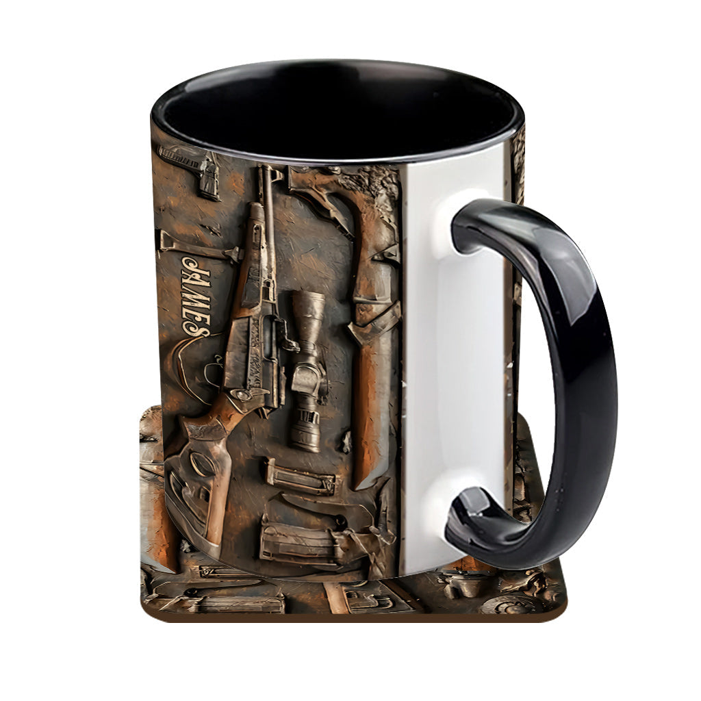 Vintage Tools - Personalisierter Becher mit Jagdmotiv