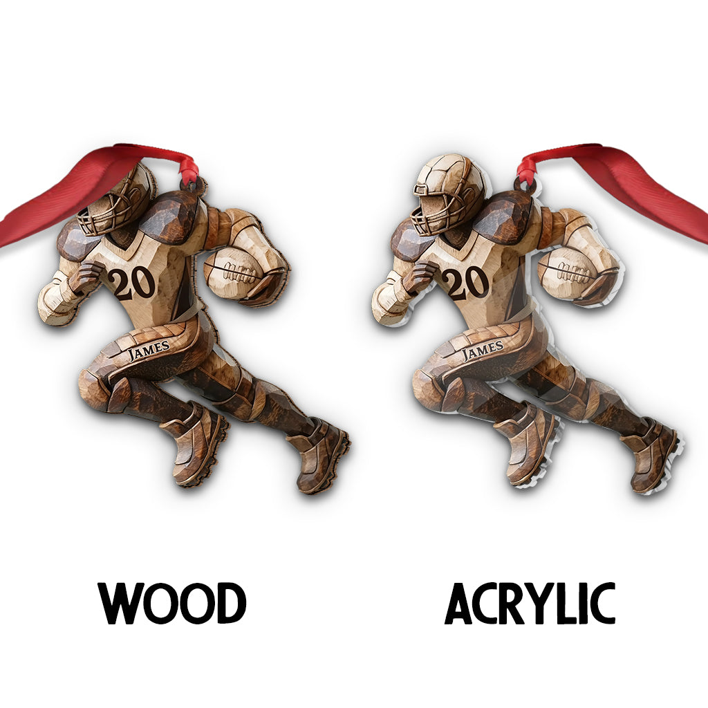 Starker Eins – Personalisierter Fußball-Anhänger