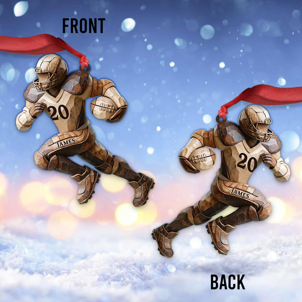 Starker Eins – Personalisierter Fußball-Anhänger