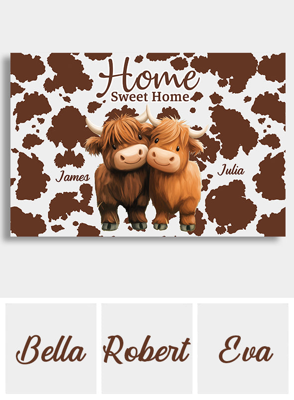 Home Sweet Home - Personalized Doormat