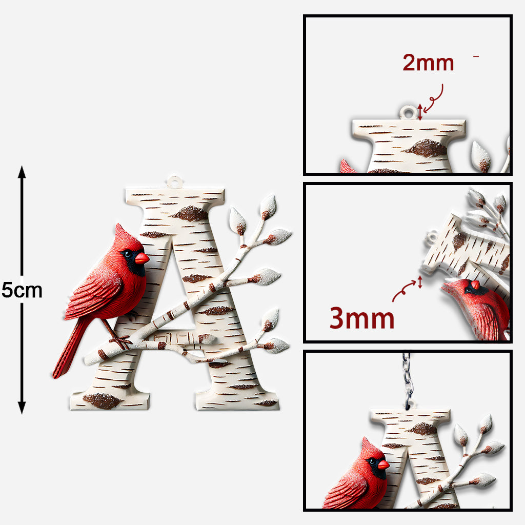 Kardinalsbrief – Personalisierter Gedenk-Schlüsselanhänger