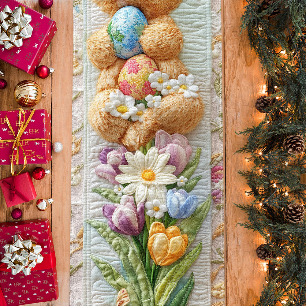 Happy Easter - Personalized Family Table Runner