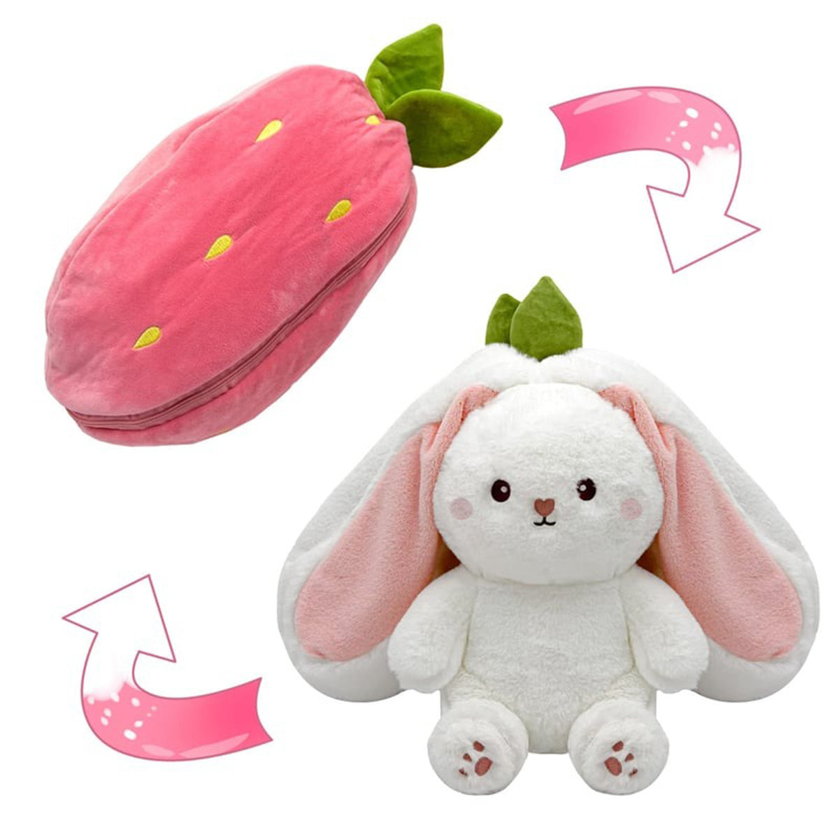 Fruit Bunny Doll Plush Toy - Easter Day Fruit Bunny Doll Plush Toy