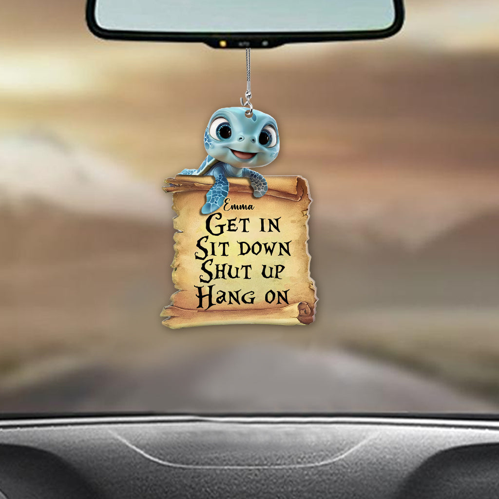 Liebe Schildkröte – Personalisierter Schildkröten-Autoanhänger