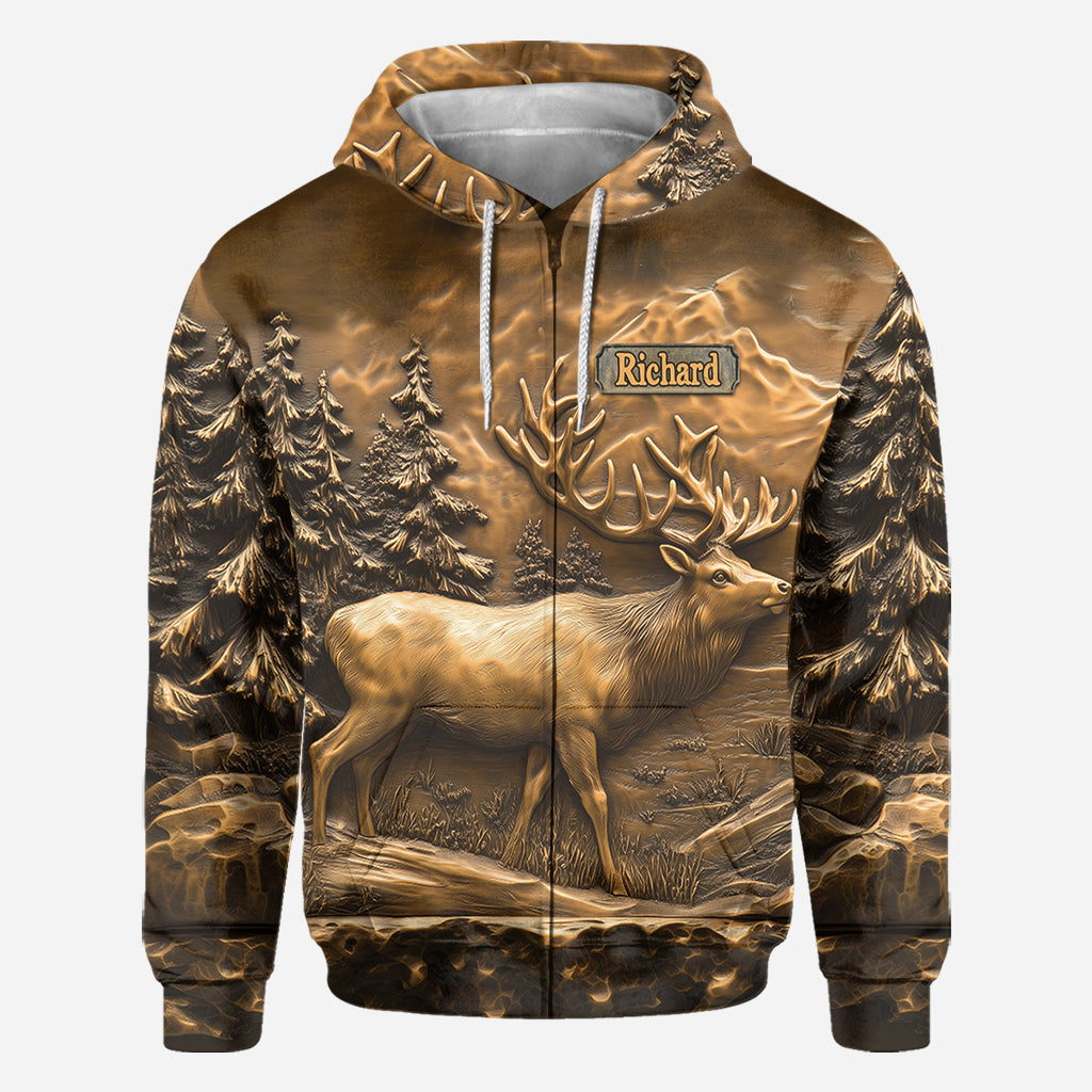 Hunting Deer - Personalized Hunting All Over Shirt