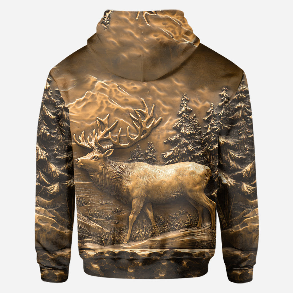 Hunting Deer - Personalized Hunting All Over Shirt