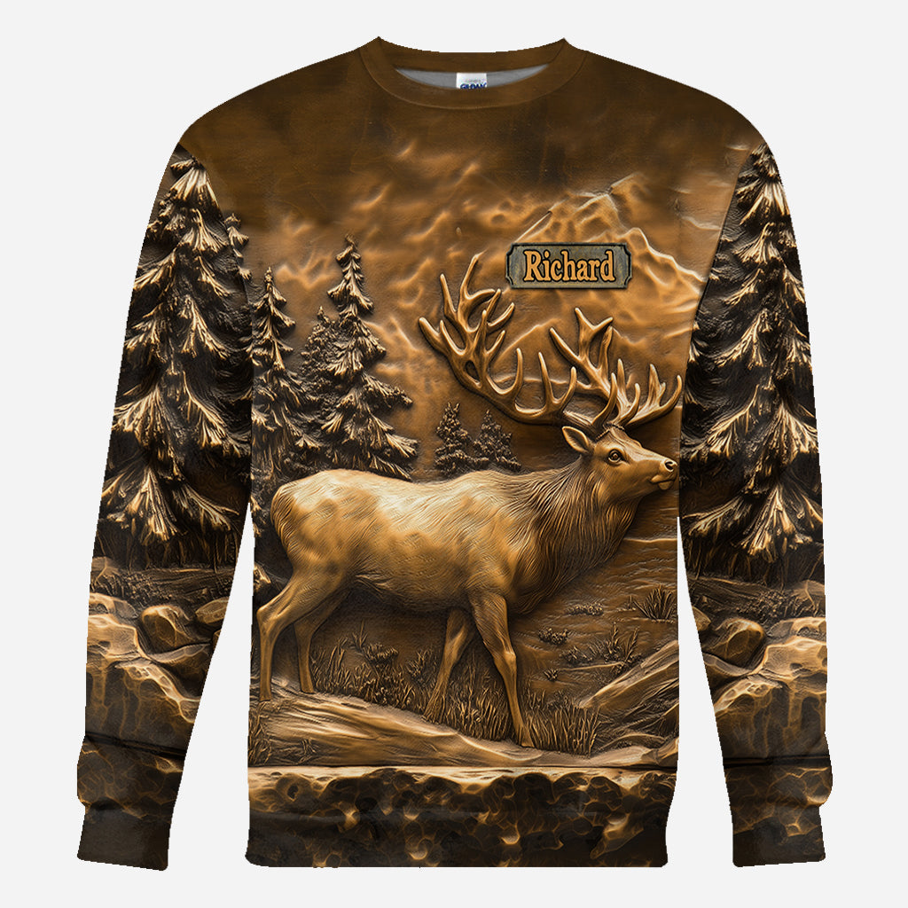 Hunting Deer - Personalized Hunting All Over Shirt