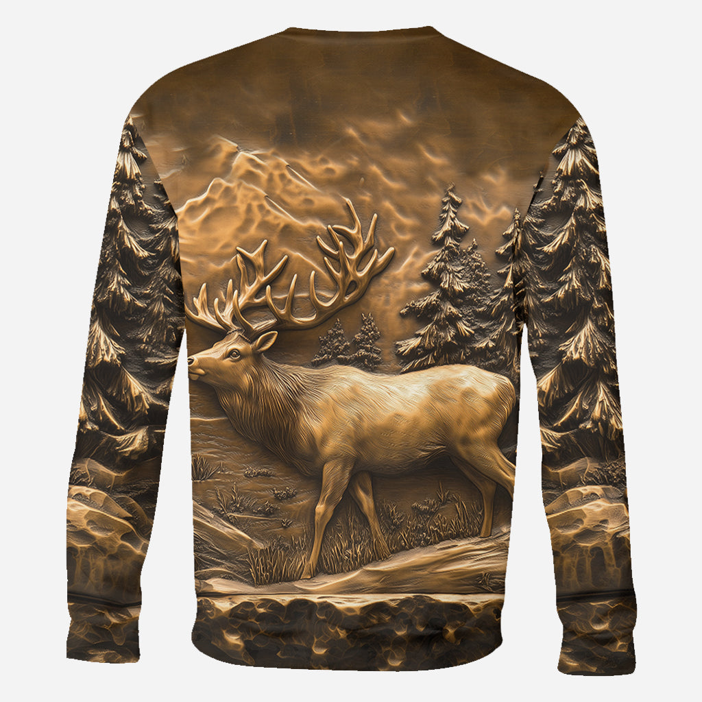 Hunting Deer - Personalized Hunting All Over Shirt