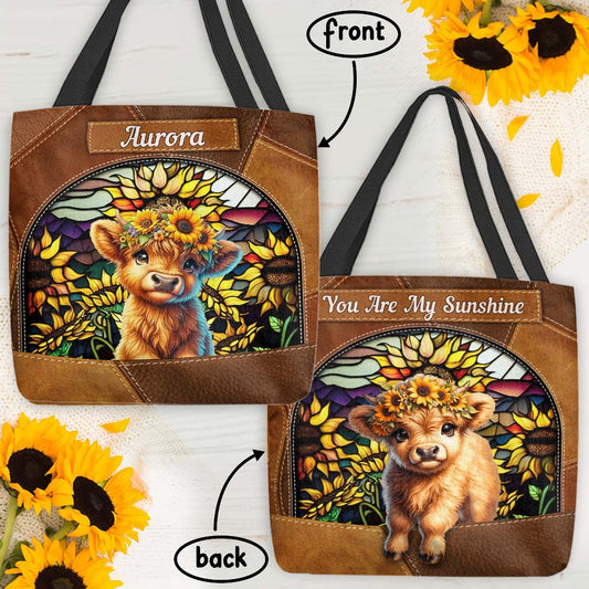 You Are My Sunshine - Personalized Tote Bag