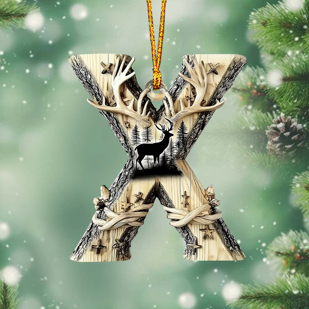 Beliebiger Buchstabe, Jagdalphabet – Personalisierter Jagdschmuck