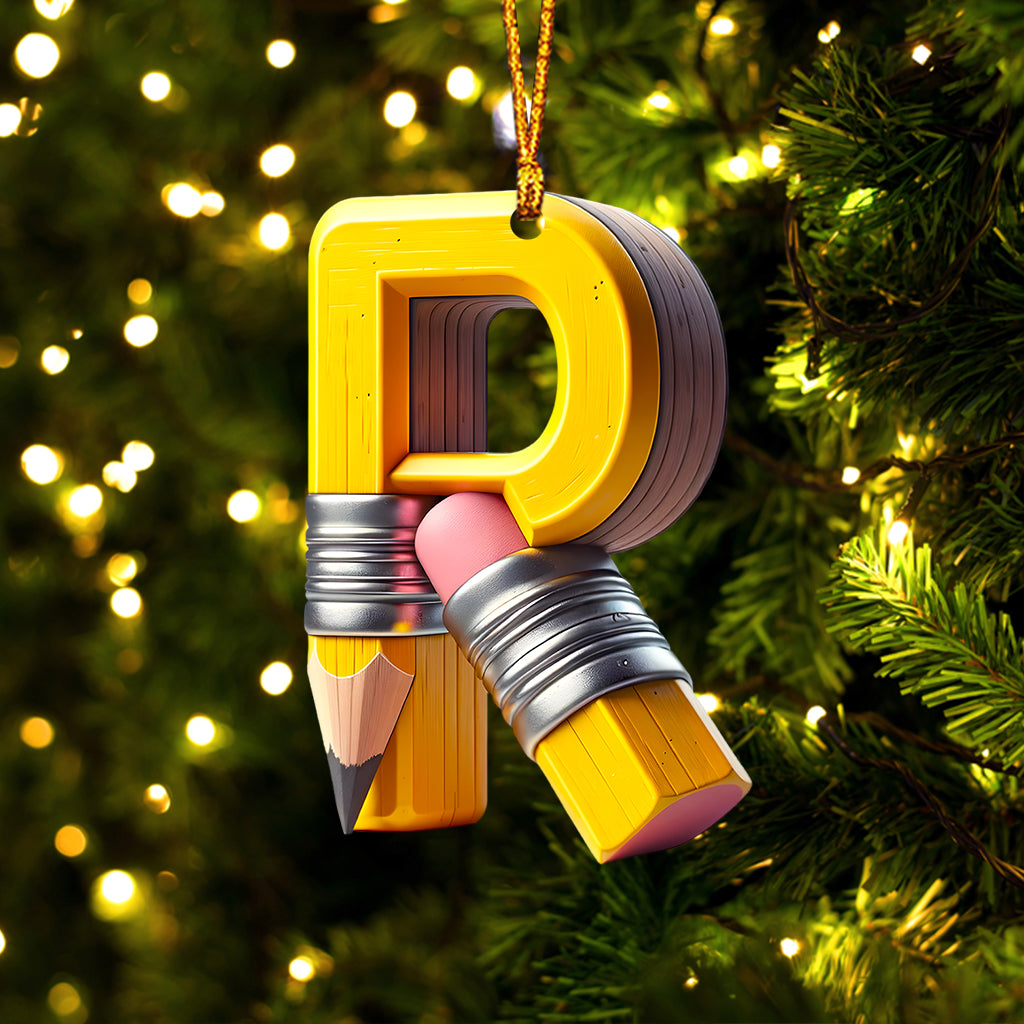 Frohe Weihnachten – Personalisierter Lehrerschmuck