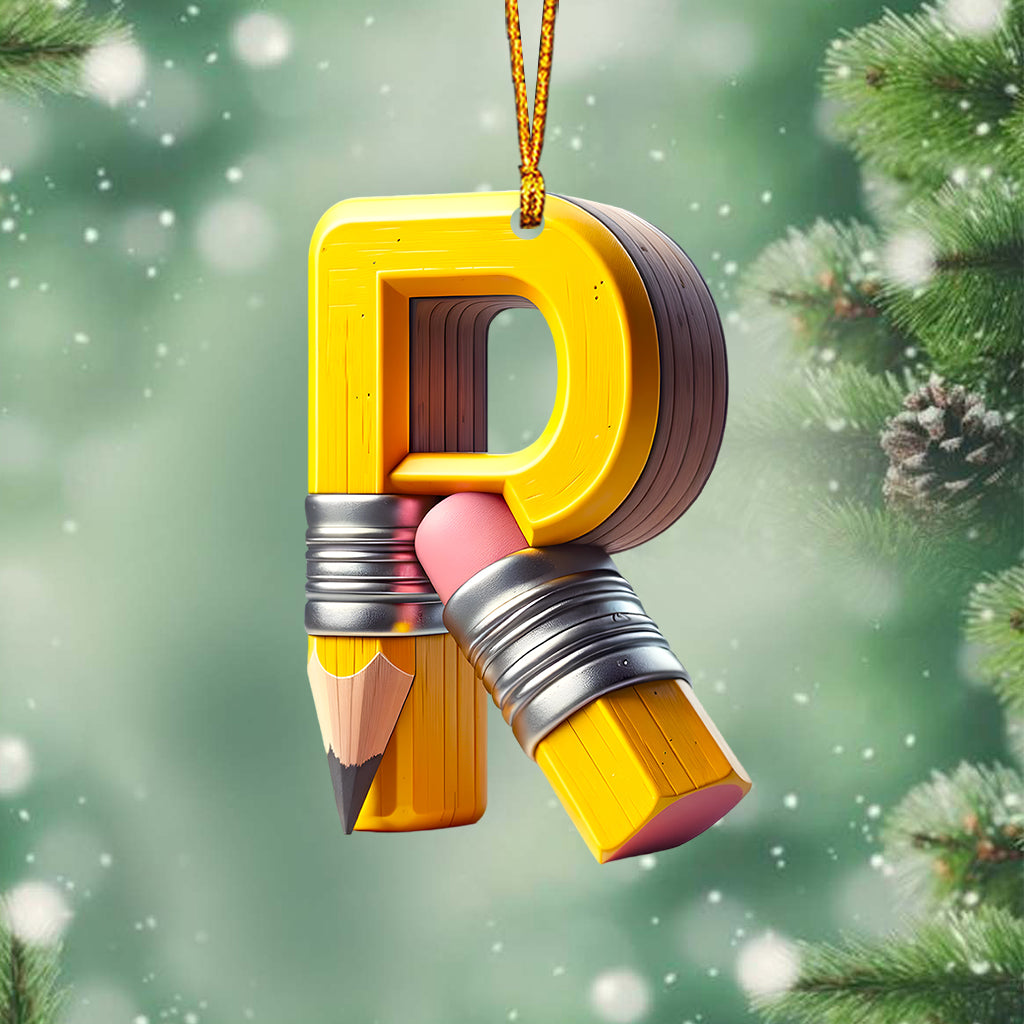 Frohe Weihnachten – Personalisierter Lehrerschmuck