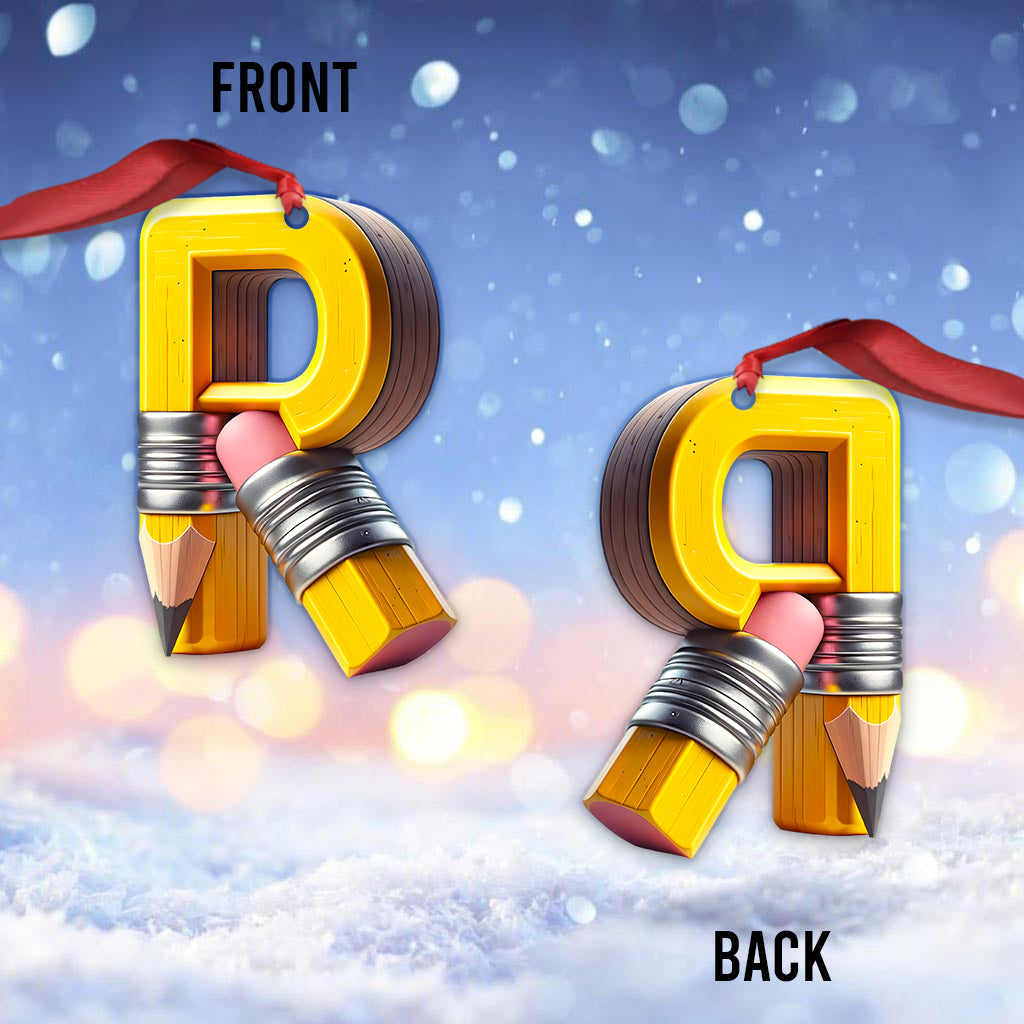 Frohe Weihnachten – Personalisierter Lehrerschmuck