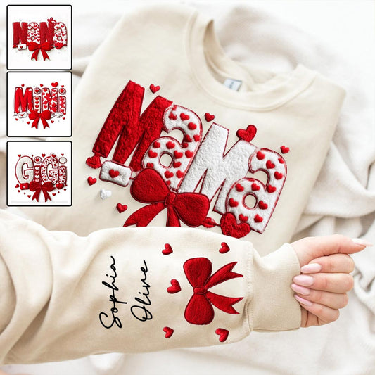 Grandma's Sweethearts - Personalized Grandma All Over Shirt