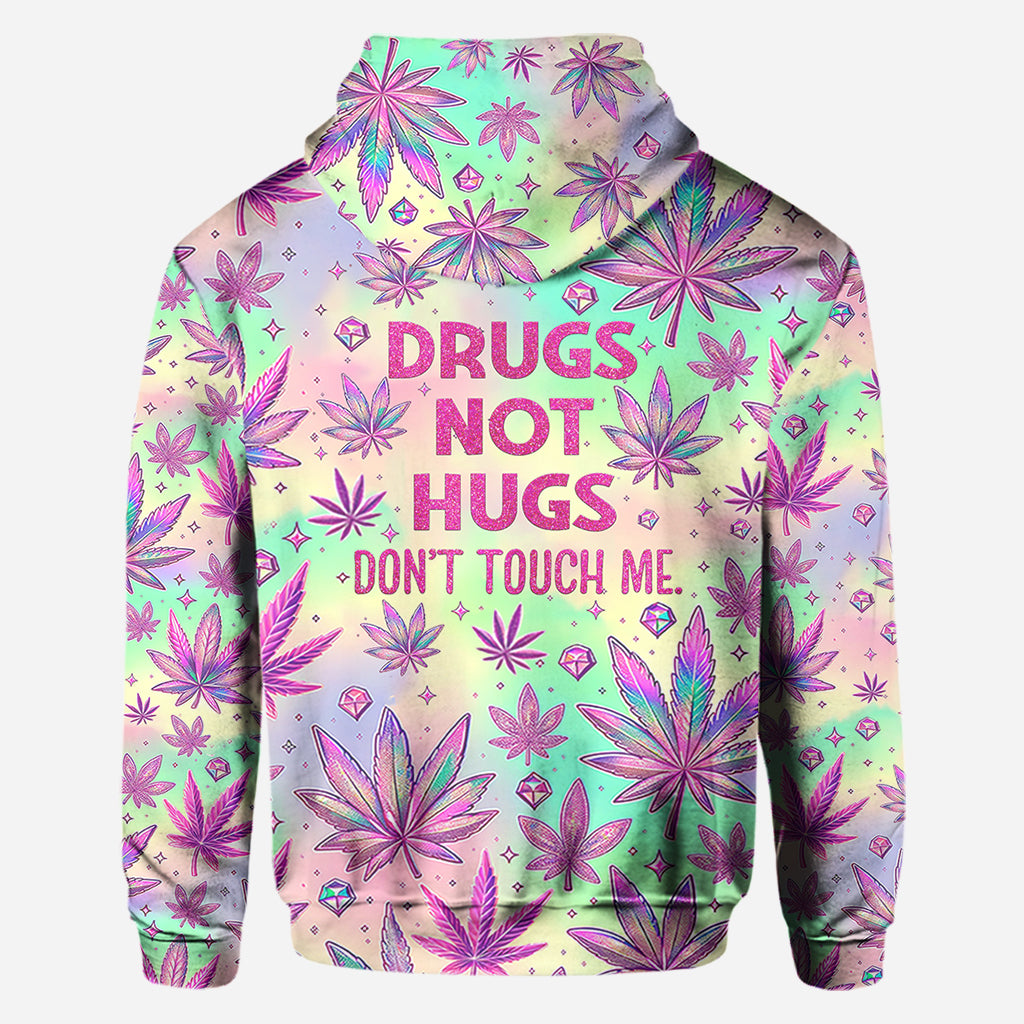 Drogen statt Umarmungen – Personalisiertes „Grass-über-alles“-Shirt