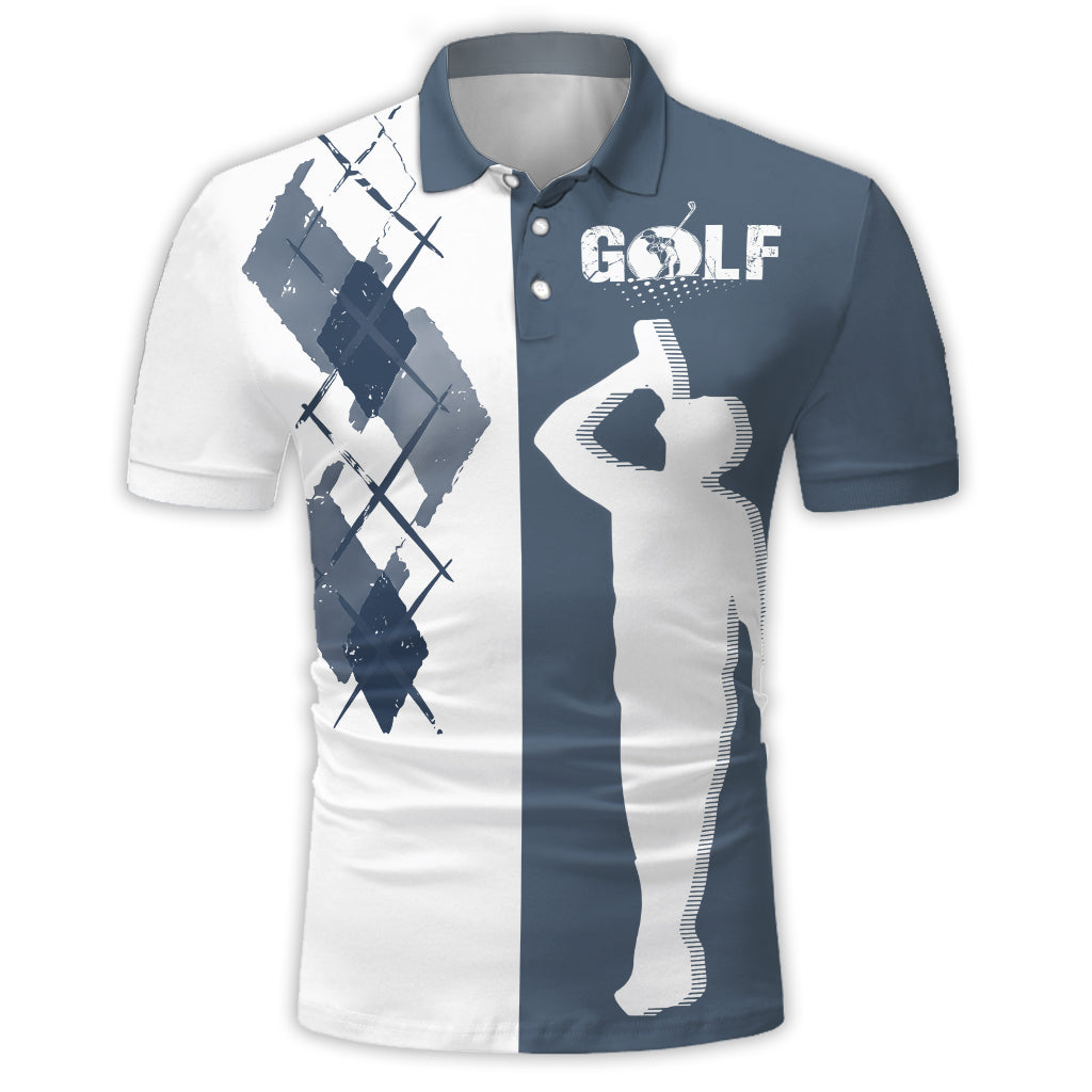 Swing Swear Drink – personalisiertes Golf-Poloshirt