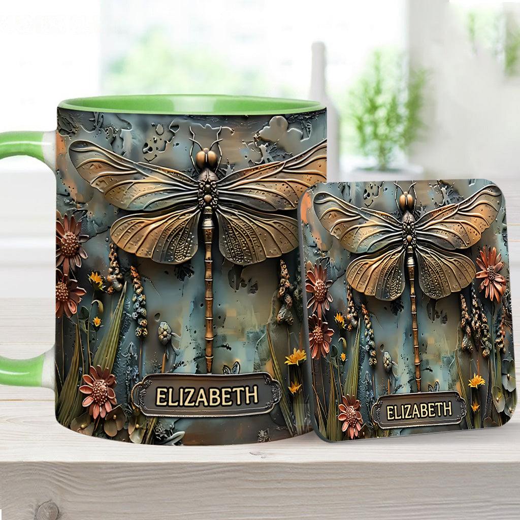 Green Lady – Personalisierte Gartentasse