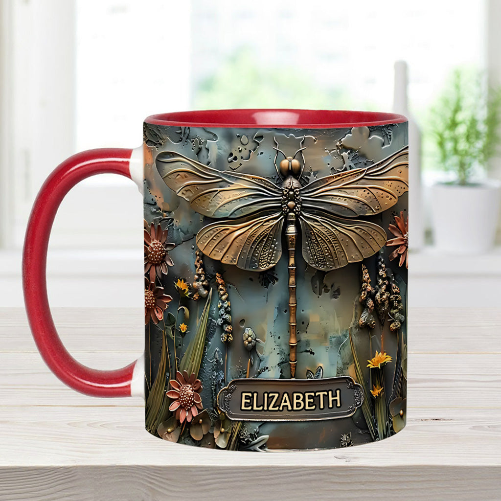 Green Lady – Personalisierte Gartentasse