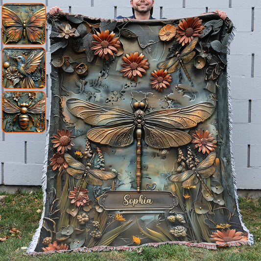 Wunderschöne Vintage-Gartendecke – personalisierte Gartendecke