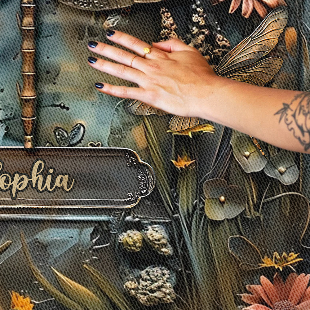 Wunderschöne Vintage-Gartendecke – personalisierte Gartendecke