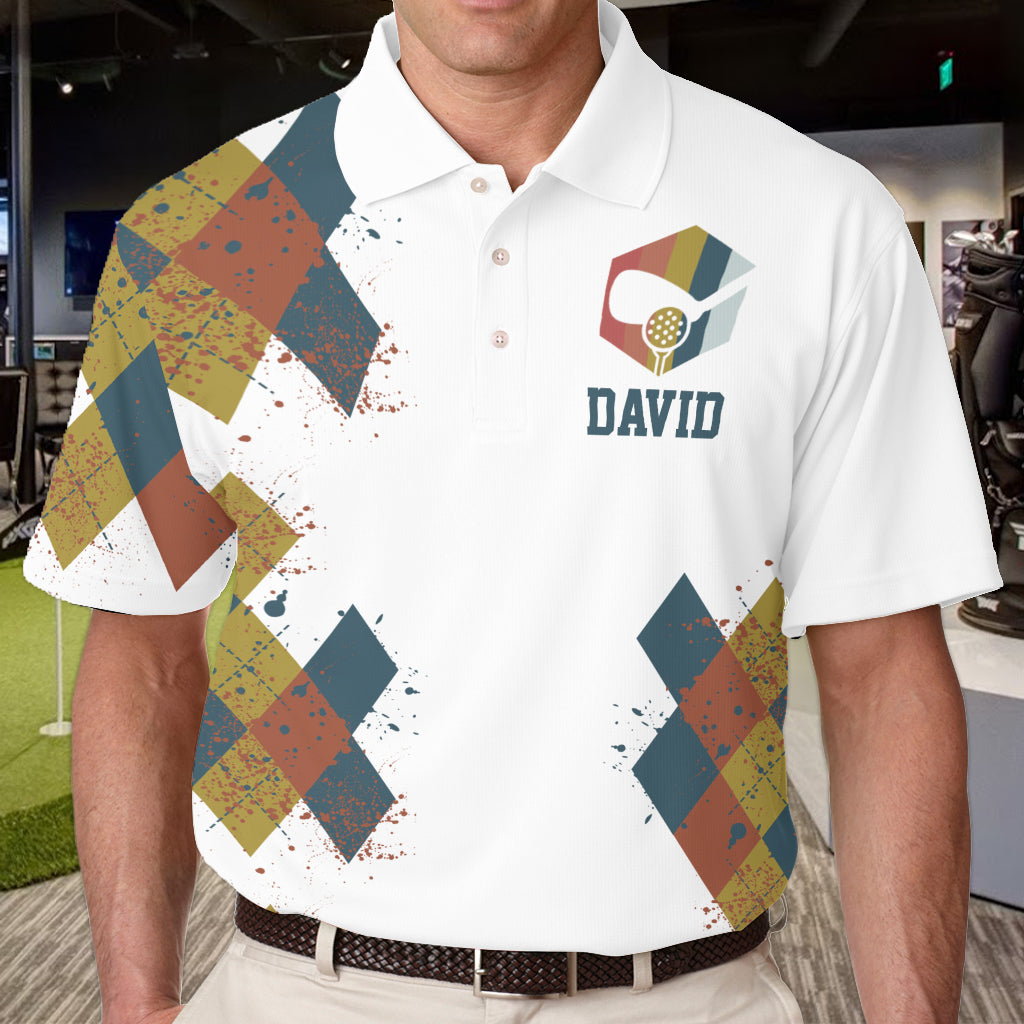 I Was One Under Today - Personalized Golf Polo Shirt