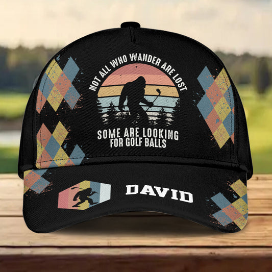 Looking For Golf Balls - Personalized Golf Classic Cap