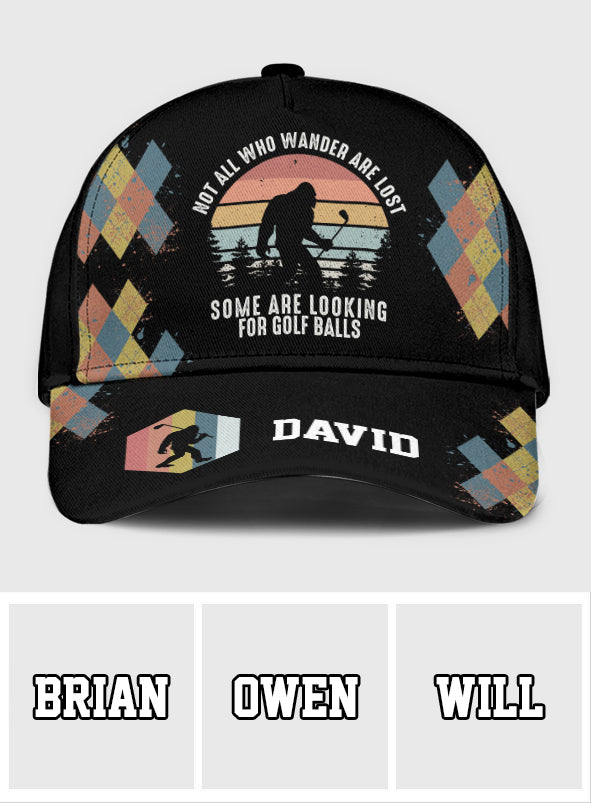 Looking For Golf Balls - Personalized Golf Classic Cap