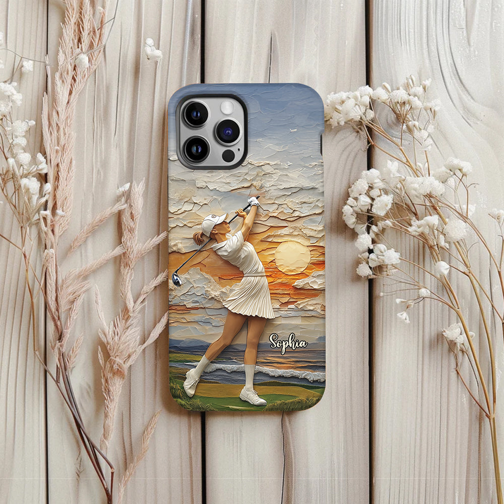 Golf Is My Life - Personalized Golf Full Print Phone Case