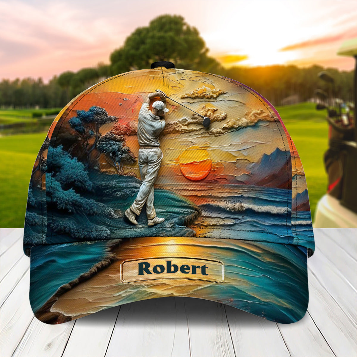 Golf ist mein Leben – Personalisierte Golf Classic Cap