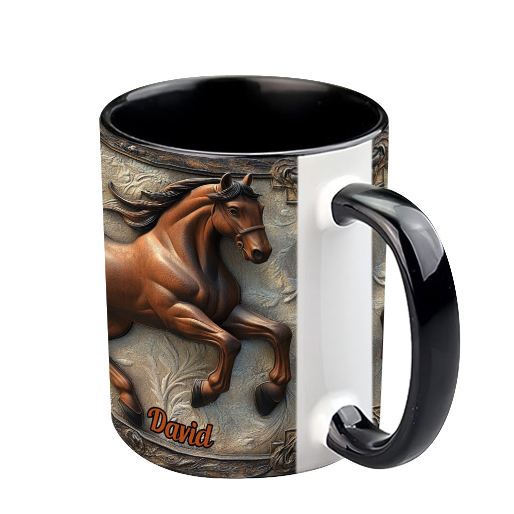 Cool Horse - Personalized Horse Accent Mug