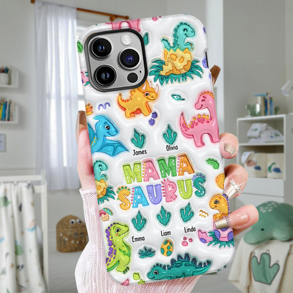 Mamasaurus - Personalized Mother Full Print Phone Case