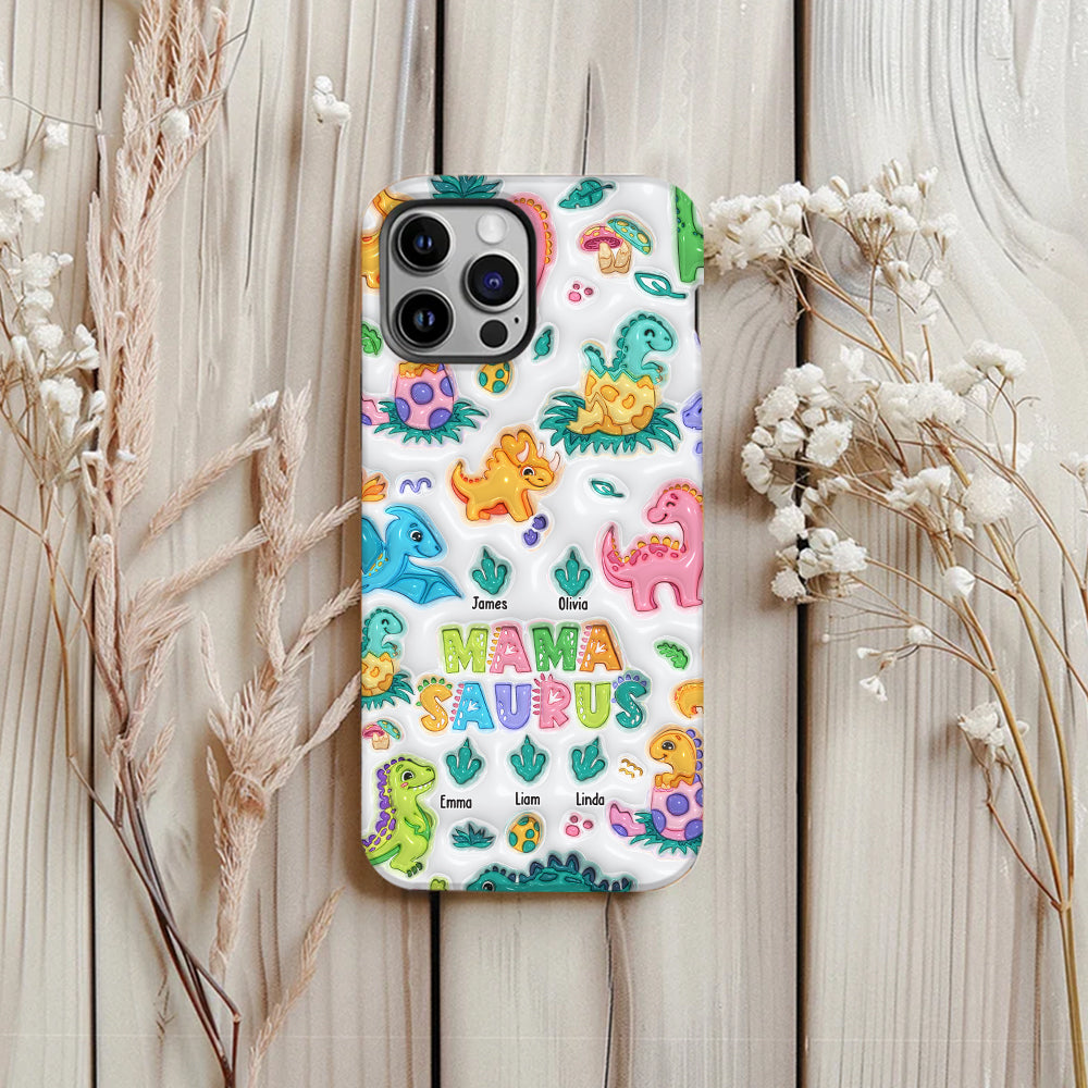 Mamasaurus - Personalized Mother Full Print Phone Case