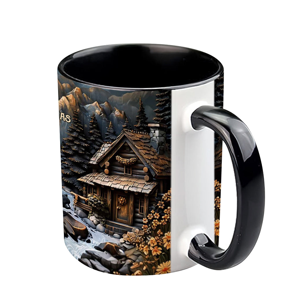 Schwarzbär - Personalisierte Tasse mit Jagdmotiv