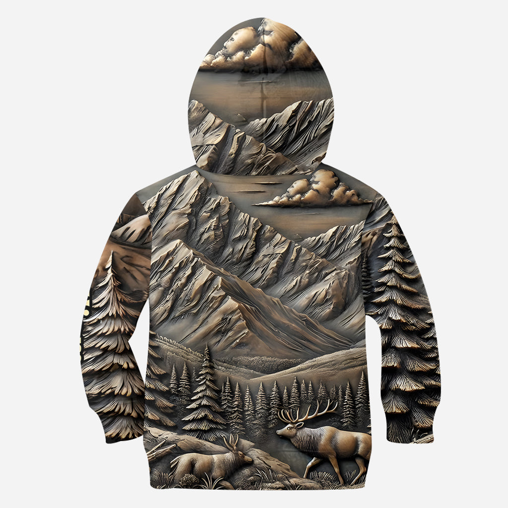 Zum Jagen geboren, zum Arbeiten gezwungen – personalisiertes Jagd-T-Shirt