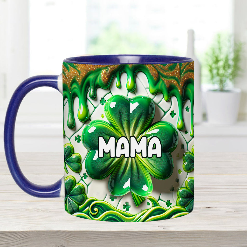 Mama's Lucky Charms - Personalized Mother Accent Mug