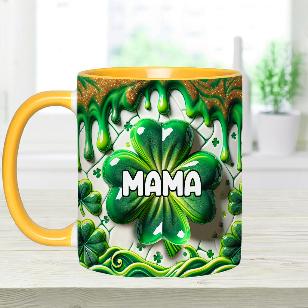 Mama's Lucky Charms - Personalized Mother Accent Mug