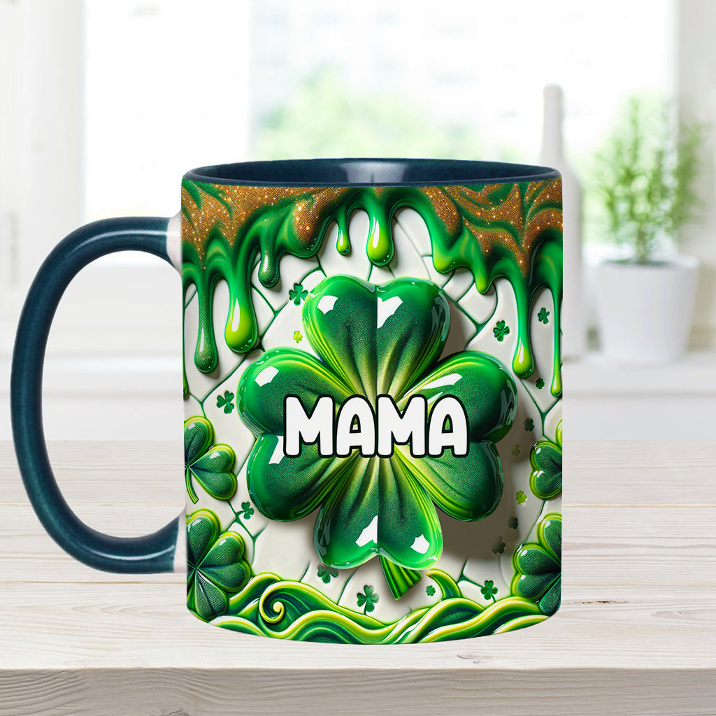 Mama's Lucky Charms - Personalized Mother Accent Mug