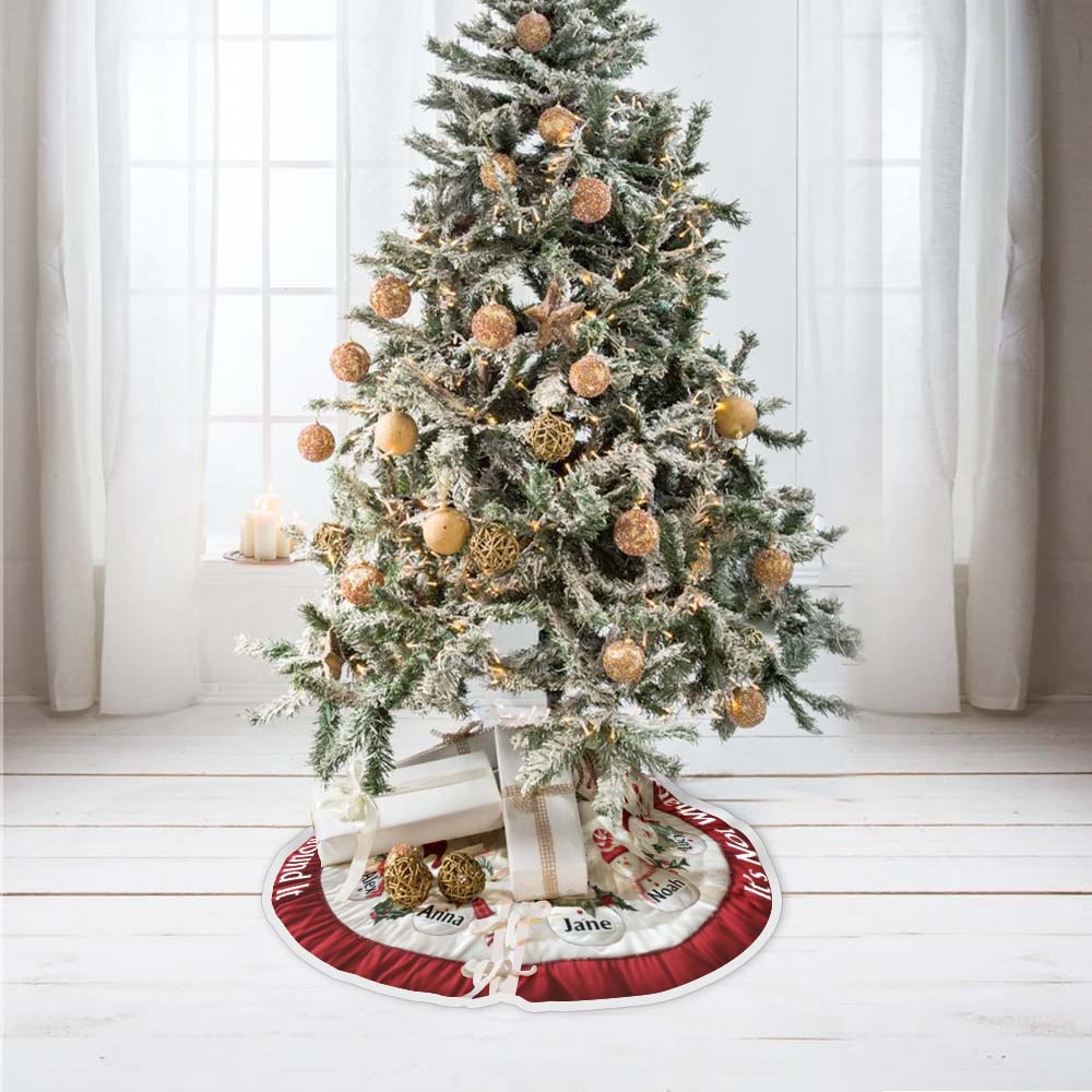 Unter dem Baum – Personalisierte Baumdecke